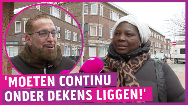 Haagse huizen ijskoud: 'Ik betaal geen huur meer!'
