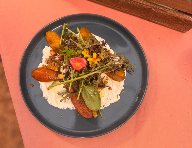 Geklopte bietjes met ricotta