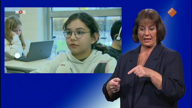 NOS Jeugdjournaal met gebarentaal