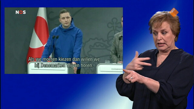 NOS Jeugdjournaal met gebarentaal
