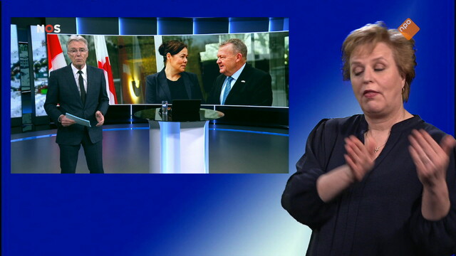 NOS Journaal met gebarentaal
