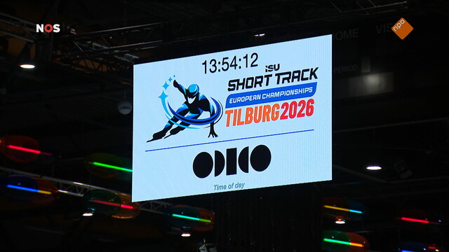 NOS Sport: EK Shorttrack, Tilburg