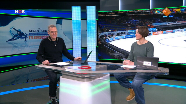 NOS Studio Sport Live: EK Shorttrack Tilburg