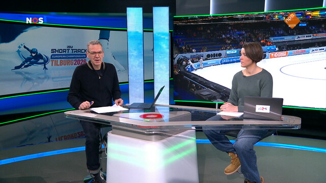 Override of the title NOS Studio Sport Live: EK Shorttrack Tilburg