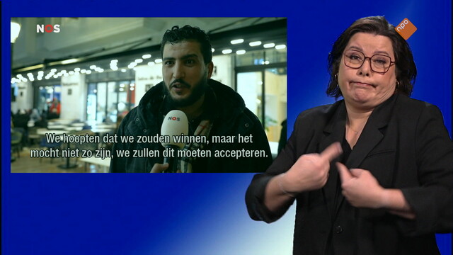 Override of the title NOS Journaal met gebarentaal