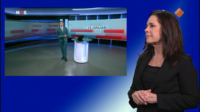 NOS Journaal met gebarentaal