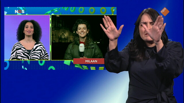 NOS Jeugdjournaal met gebarentaal