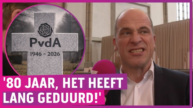 Massale opkomst bij begrafenis PvdA: 'Gecondoleerd'