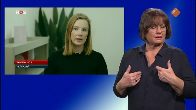 NOS Journaal met gebarentaal