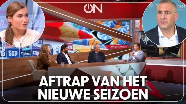 Lidewij de Vos en Gidi Markuszower openen het nieuwe seizoen Ongehoord Nieuws