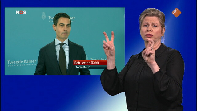 NOS Journaal met gebarentaal