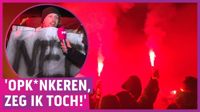 Nieuw-Lekkerland gaat all-in voor AZC-protest: ?Oprotten met die m*ngolen!?