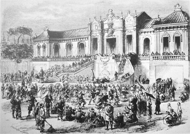 Plundering Zomerpaleis China 1860 Plundering Zomerpaleis China 1860
