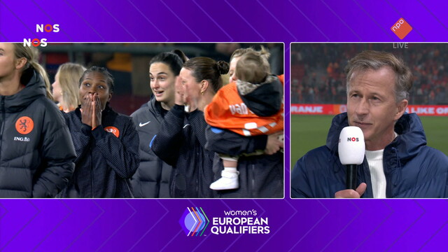 NOS WK-kwalificatie Voetbal Nederland - Ierland nabeschouwing