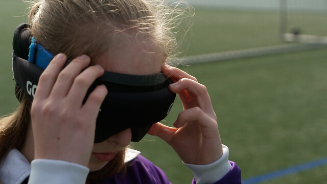 Blind meisje