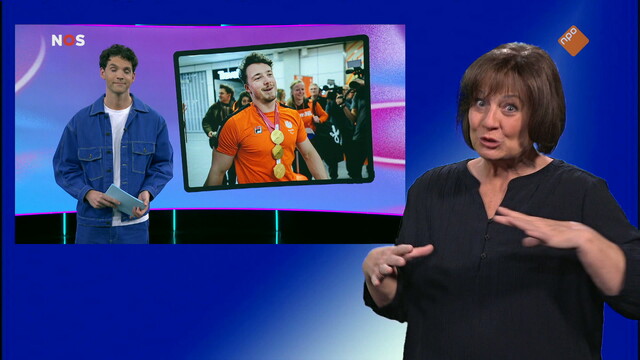 NOS Jeugdjournaal met gebarentaal