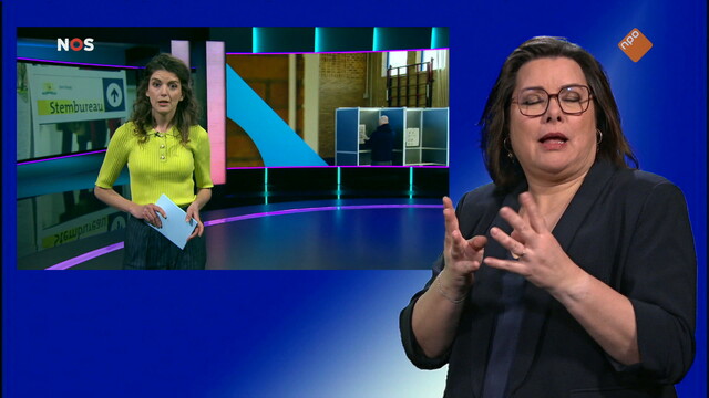 NOS Jeugdjournaal met gebarentaal