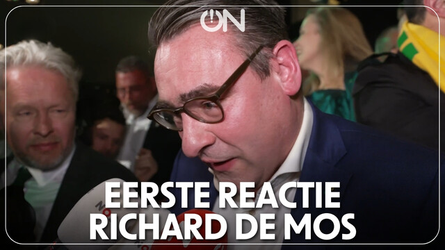 Hart voor Den Haag behaalt een megaoverwinning. Lijsttrekker Richard de Mos gaf ons een reactie.