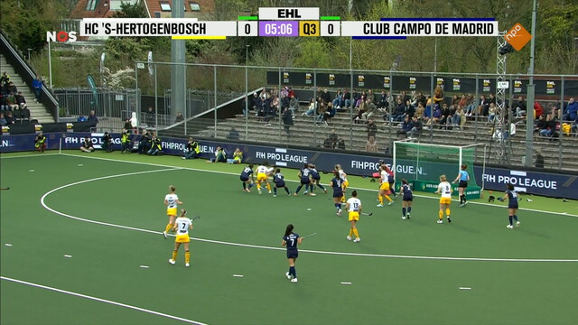 NOS Sport: Hockey EHL halve finale vrouwen