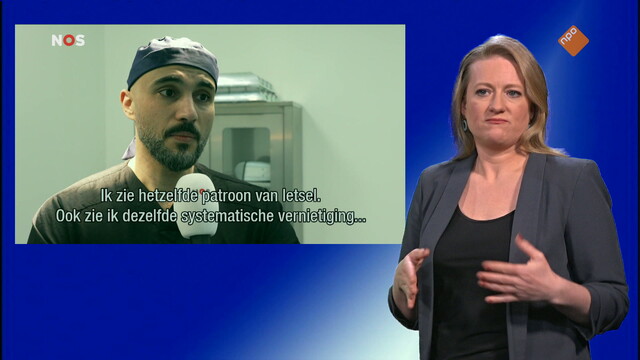 NOS Journaal met gebarentaal