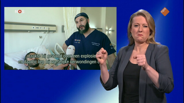 NOS Journaal met gebarentaal