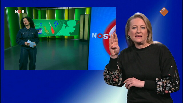 NOS Jeugdjournaal met gebarentaal