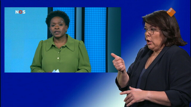 NOS Journaal met gebarentaal