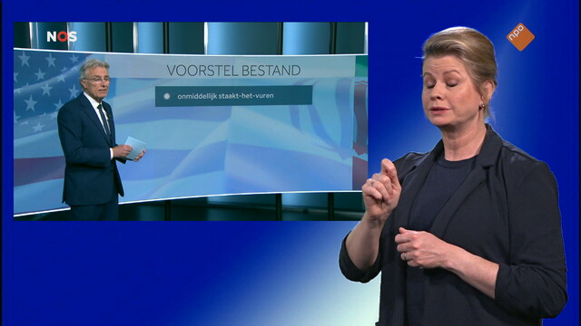 NOS Journaal met gebarentaal