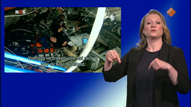 NOS Journaal met gebarentaal