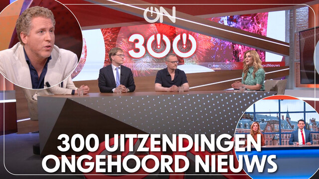 Override of the title Peter Vlemmix over 300 uitzendingen: 'We brengen een ander geluid' | Ongehoord Nieuws #300