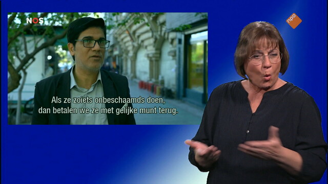 Override of the title NOS Journaal met gebarentaal