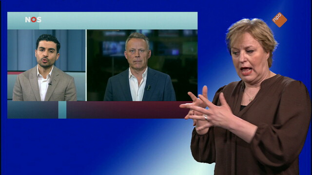 Override of the title NOS Journaal met gebarentaal