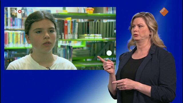 NOS Jeugdjournaal met gebarentaal