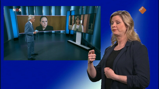 Override of the title NOS Journaal met gebarentaal