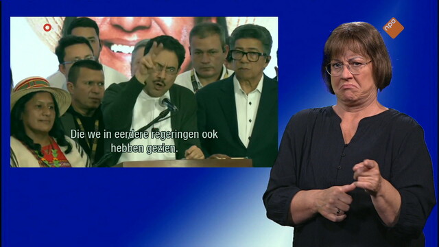 Override of the title NOS Journaal met gebarentaal