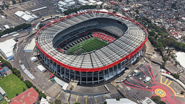 Override of the title WK Voetbal stadion Mexico stad, Mexico City Stadium, Banorte Stadium