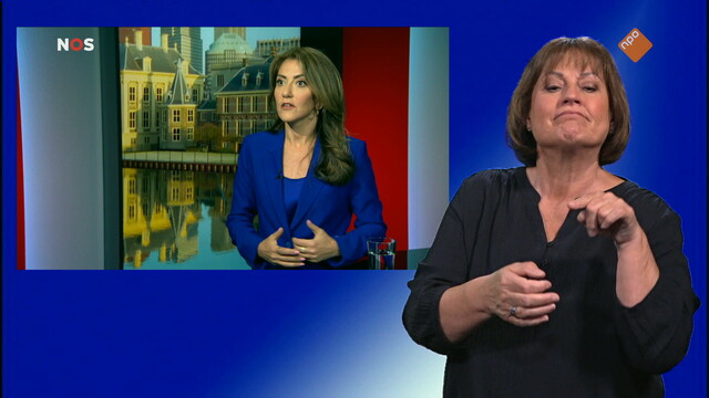 NOS Gesprek minister-president met gebarentaal