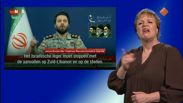 NOS Journaal met gebarentaal