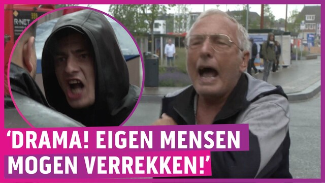 AZC-woede drijft ook Hilversum de straat op: ?F*ck D66!?