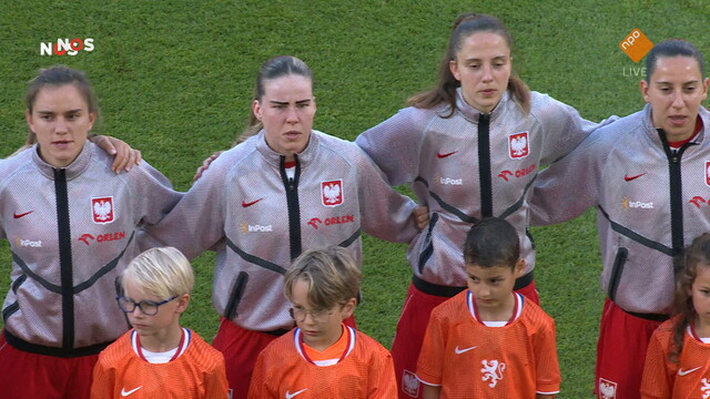Override of the title NOS WK-kwalificatie Voetbal Nederland - Polen 1e helft