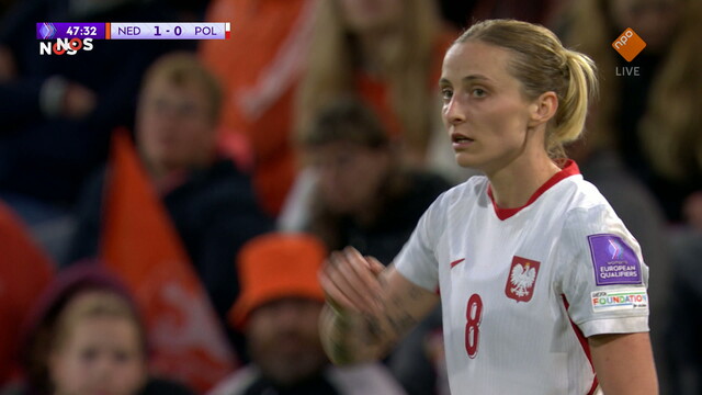 Override of the title NOS WK-kwalificatie Voetbal Nederland - Polen 2e helft