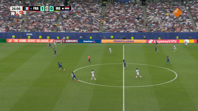 NOS FIFA WK Voetbal 2026 Frankrijk - Irak 1e helft (2/2) NOS FIFA WK Voetbal 2026 Frankrijk - Irak 1e helft (2/2)