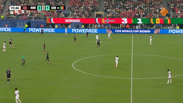 NOS FIFA WK Voetbal 2026 Noorwegen - Senegal 2e helft (2/2)