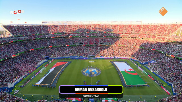 NOS FIFA WK Voetbal 2026 Jordanië - Algerije 1e helft (1/2) NOS FIFA WK Voetbal 2026 Jordanië - Algerije 1e helft (1/2)