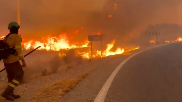 Belgische Isabelle vluchtte vannacht voor de brand