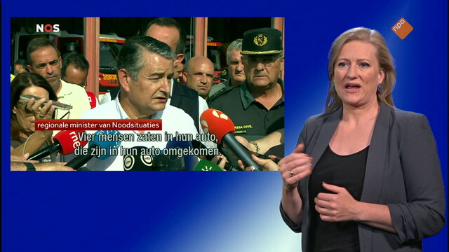 NOS Journaal met gebarentaal