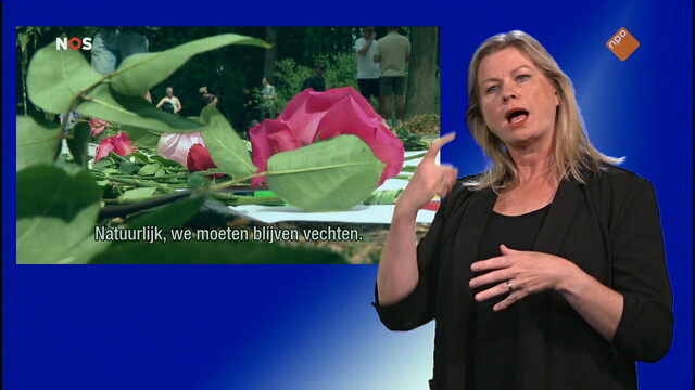 Override of the title NOS Journaal met gebarentaal