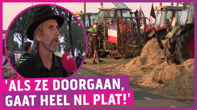 Woedende boeren nemen PowNews mee tijdens nieuw protest!