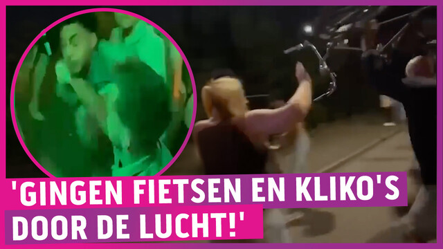 Override of the title Beelden van bizarre rellen op kermis gaan viraal: 'Azc, weg ermee!'