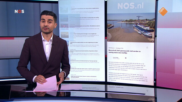 Override of the title NOS Journaal